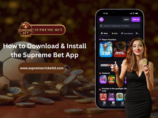 How to Download & Install the Supreme Bet App