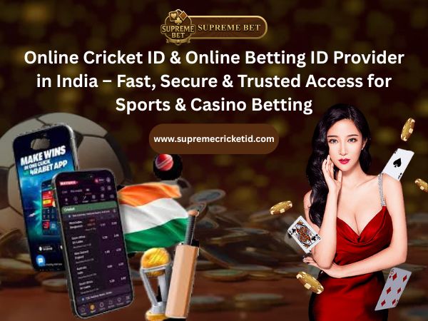 Online Cricket ID & Online Betting ID Provider in India – Fast, Secure & Trusted Acc