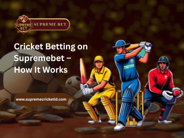 Cricket Betting on Supremebet – How It Works